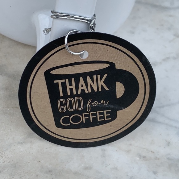 JESUS FILLS MY CUP PSALM 23:5 MUG CUP COFFEE NEW CERAMIC THANK GOD FOR COFFEE - Picture 7 of 8